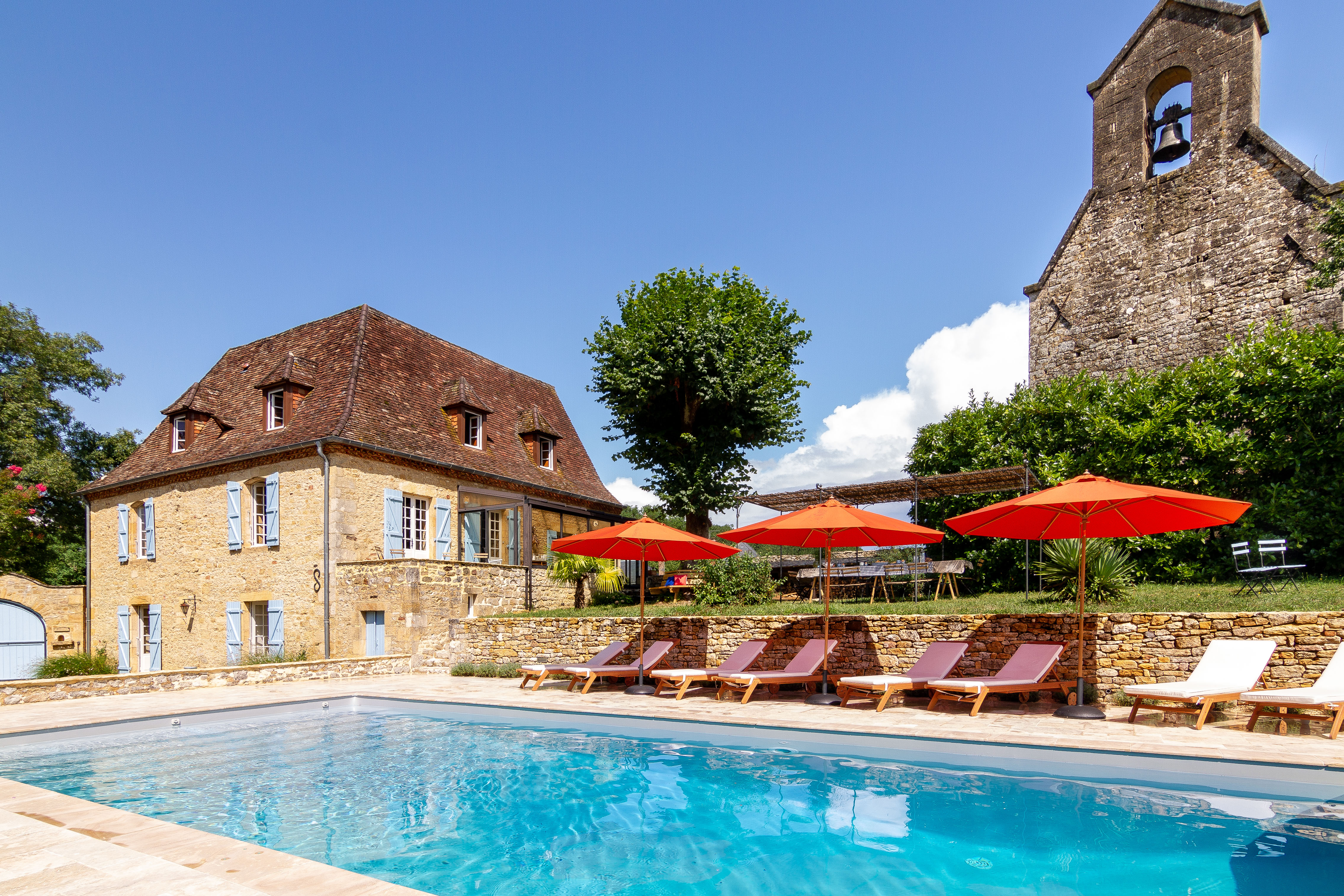 Introducing Maison Agora - previously private sandstone French country house recently refurbished for rental