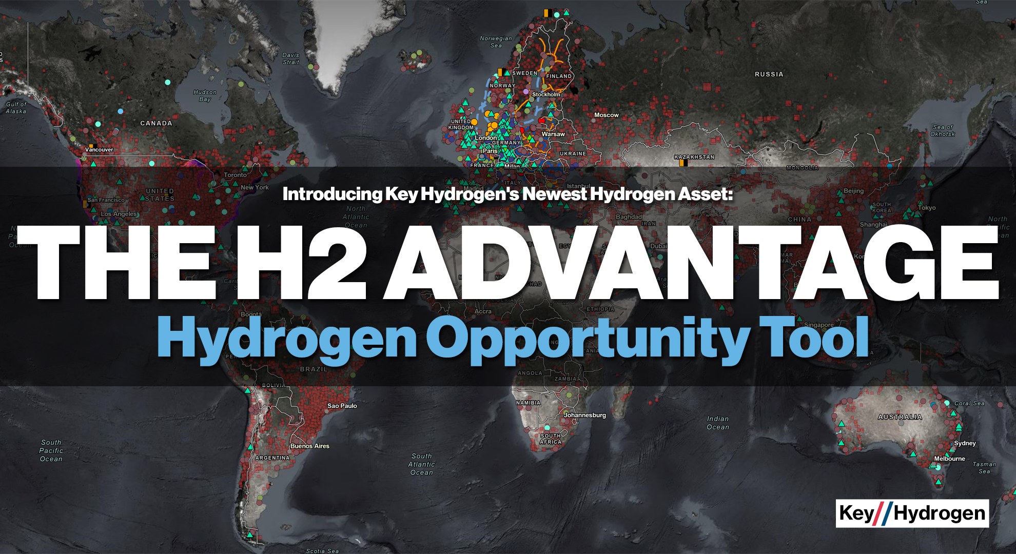 Key Hydrogen Launches The H2 Advantage, A Premier Hydrogen Location Analytics Site Selection Software 
