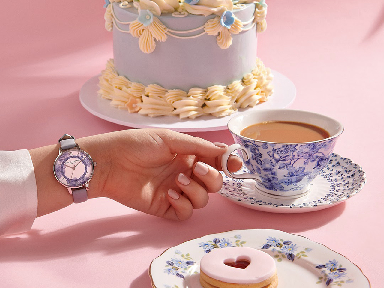 OLIVIA BURTON COLLABORATES WITH PEGGY PORSCHEN ON THE LAUNCH OF ITS TEA PARTY COLLECTION