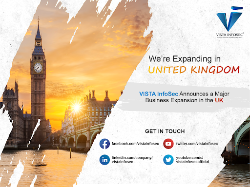 VISTA InfoSec Announces a Major Business Expansion in the UK