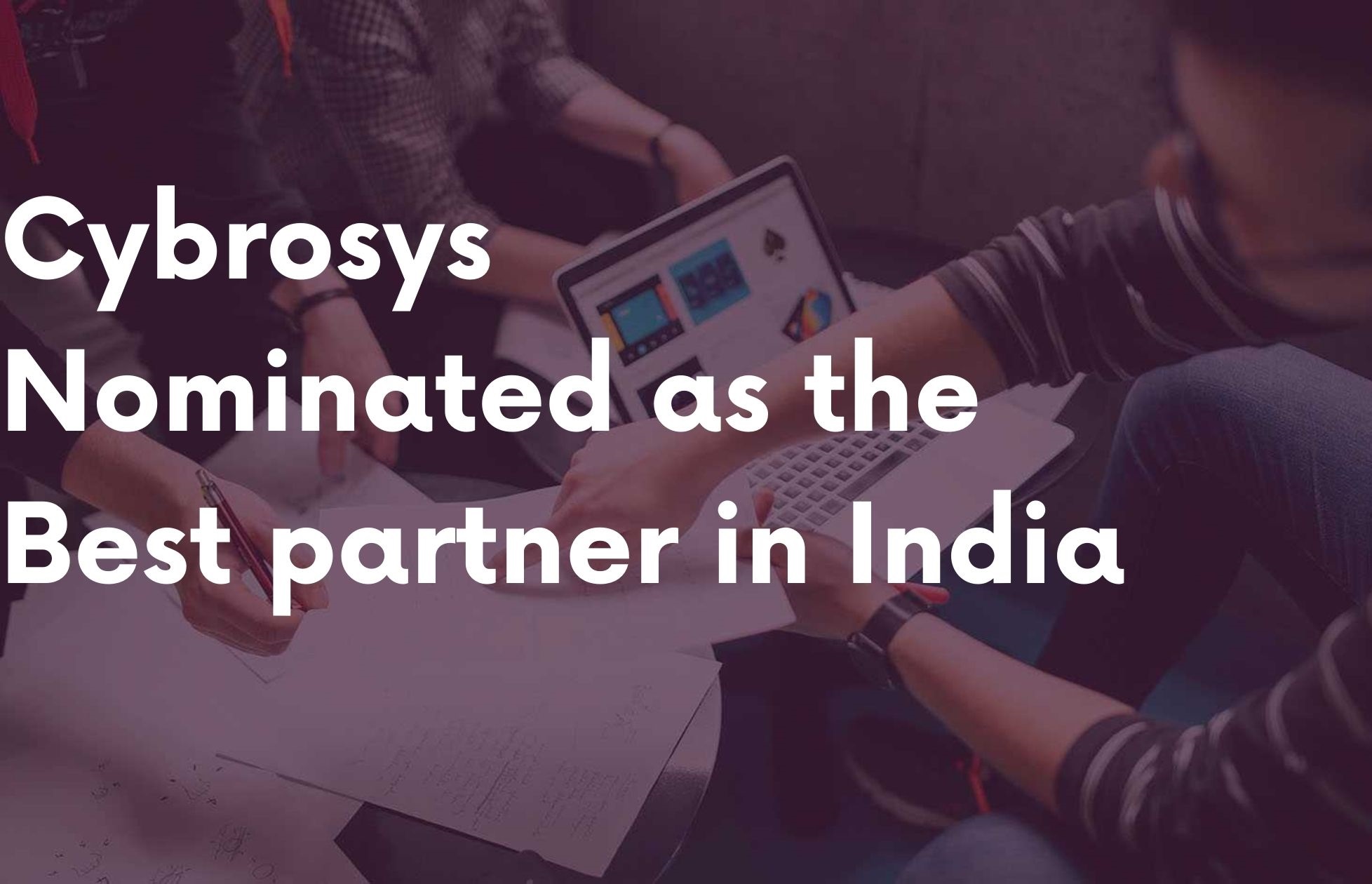 Cybrosys Nominated as the Best partner in India