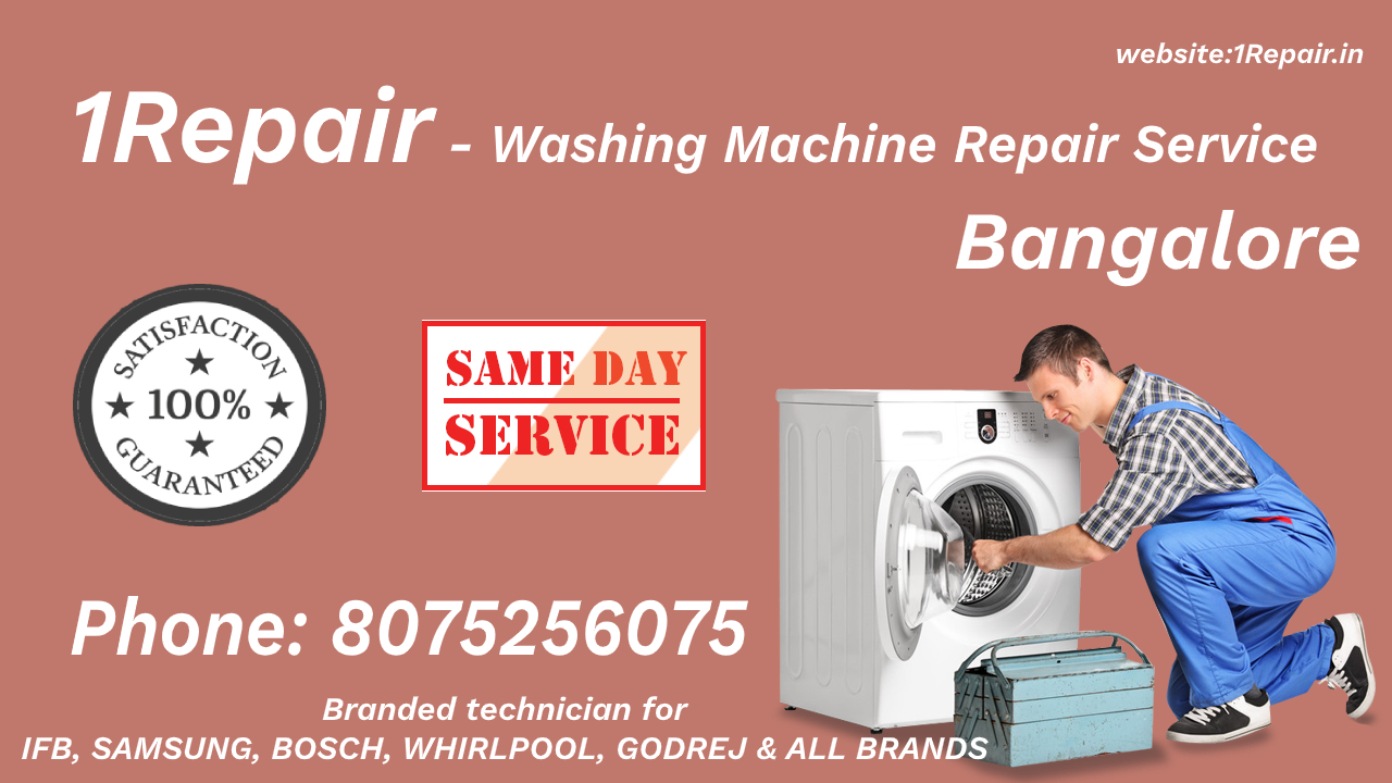 Effort of Washing Machine Technical team During the pandemic days in Bangalore