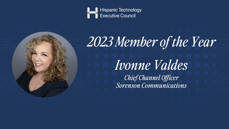 HITEC Recognizes Ivonne Valdes, Chief Channel Officer, Sorenson Communications, as Member of the Year 