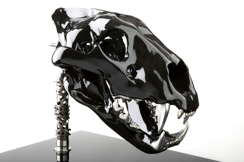 The Majesty of Carbon King : Alastair Gibson’s Solid Carbon Lion Skull