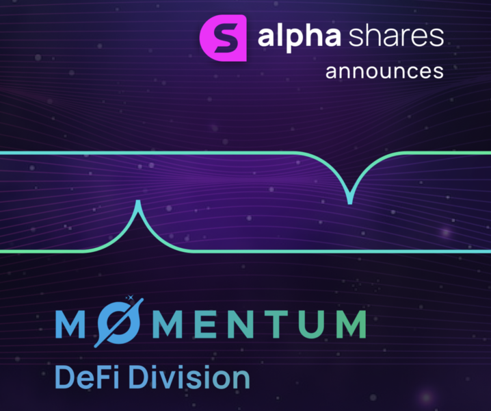 Alpha Shares officially launches new DeFi division Momentum