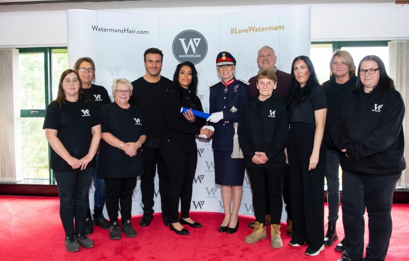 UK Family owned Hair Growth company Watermans delighted to be presented a Queen’s Award for International Trade